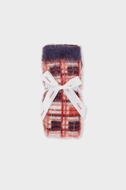Chaussettes à motifs en fausse fourrure;${refinementColor}