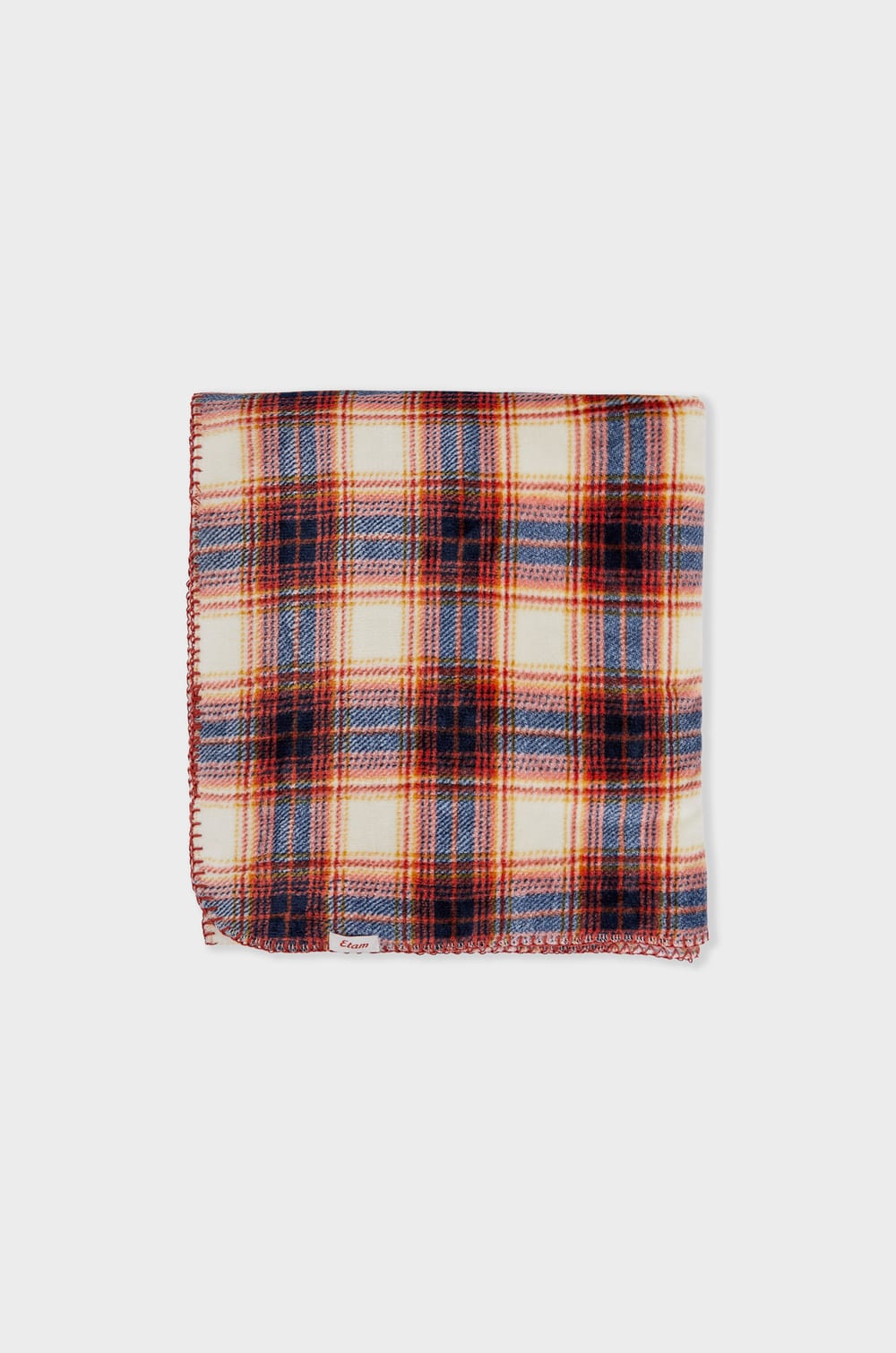 Plaid à motifs;${refinementColor}