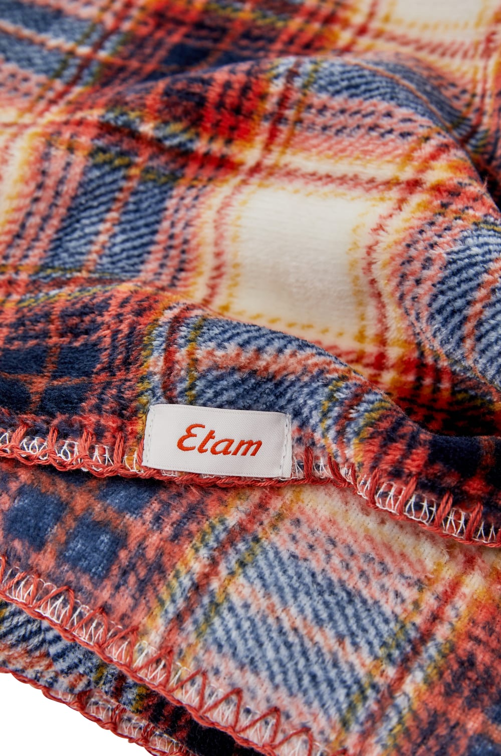 Plaid à motifs;${refinementColor}
