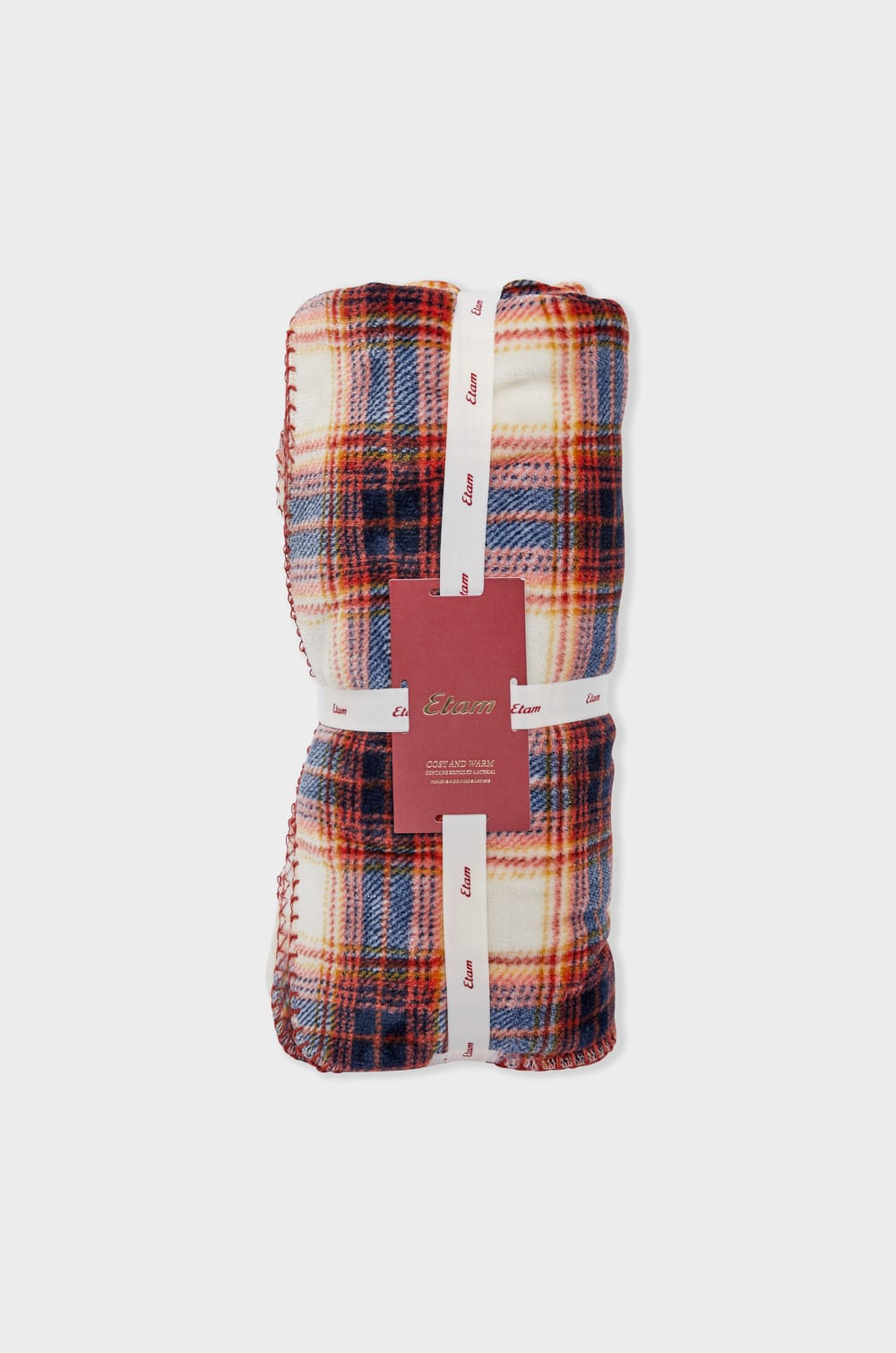 Plaid à motifs;${refinementColor}