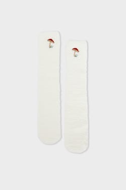 Chaussettes en fausse fourrure;${refinementColor}