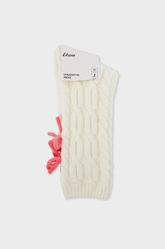 Chaussettes en grosse maille;${refinementColor}