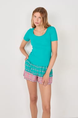 T-shirt de pyjama ;${refinementColor}
