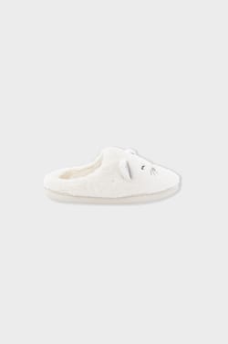 Chaussons mules en fausse fourrure;${refinementColor}