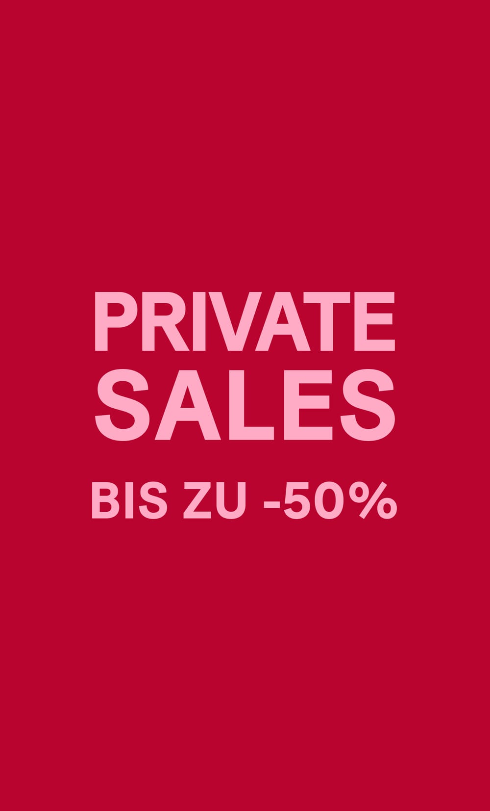 PRIVATE SALES
