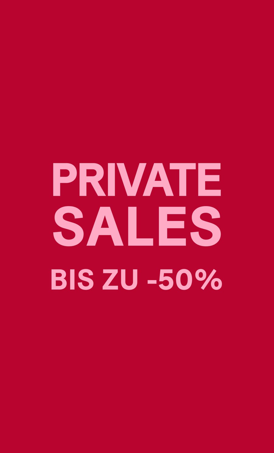 PRIVATE SALES