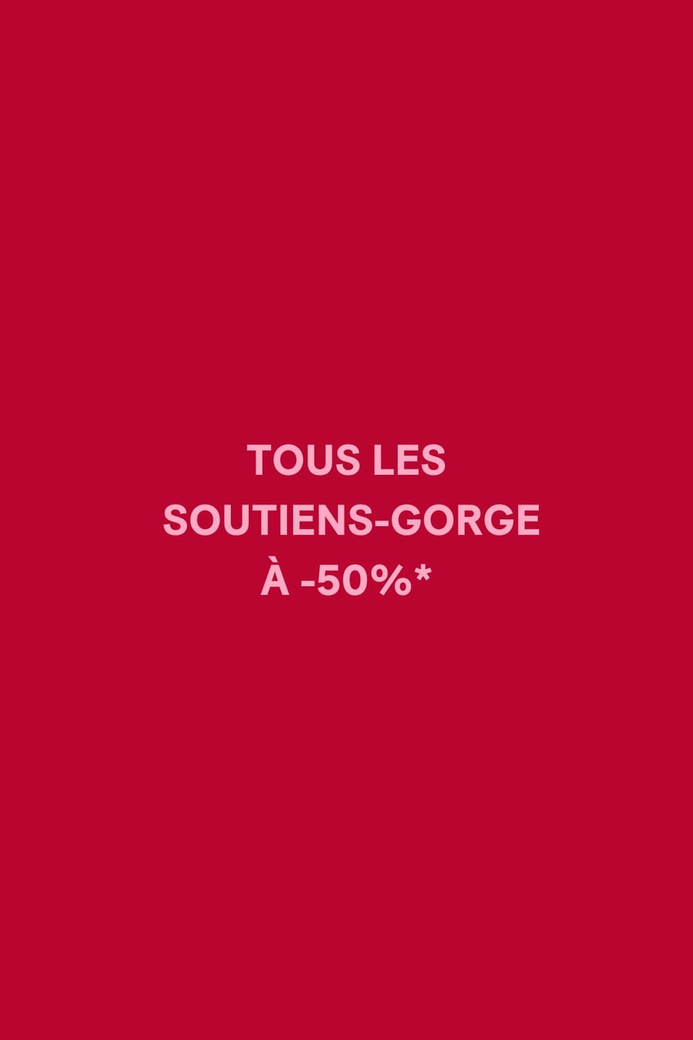 Soldes soutien-gorge