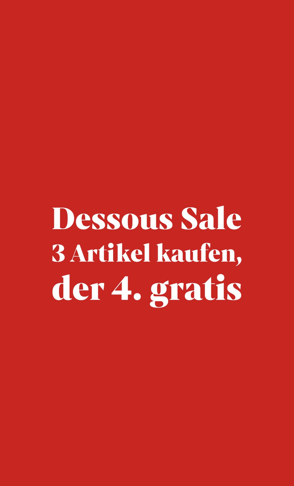 Sale Dessous