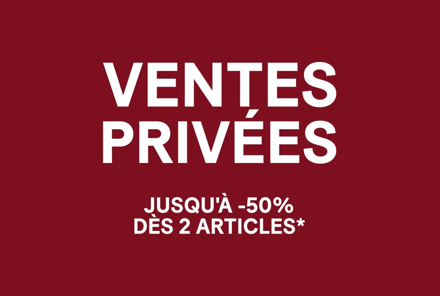 VENTES PRIV&Eacute;ES