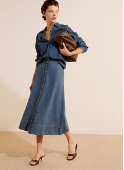 Denim Skirts
