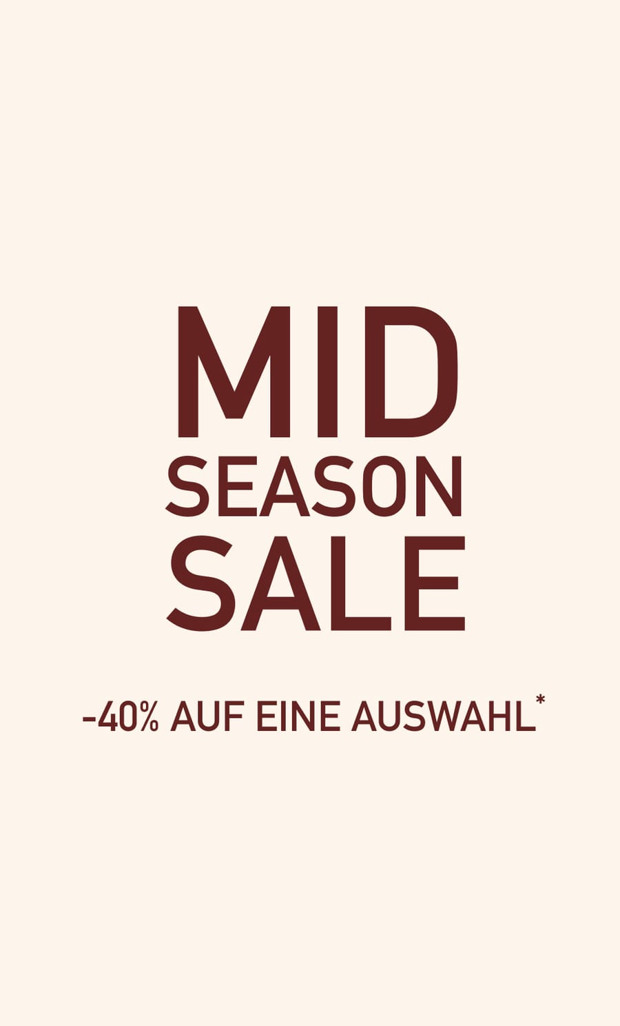 MID SEASON SALE