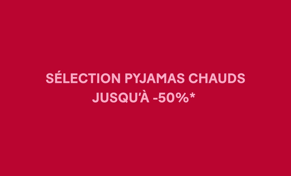 Soldes pyjama