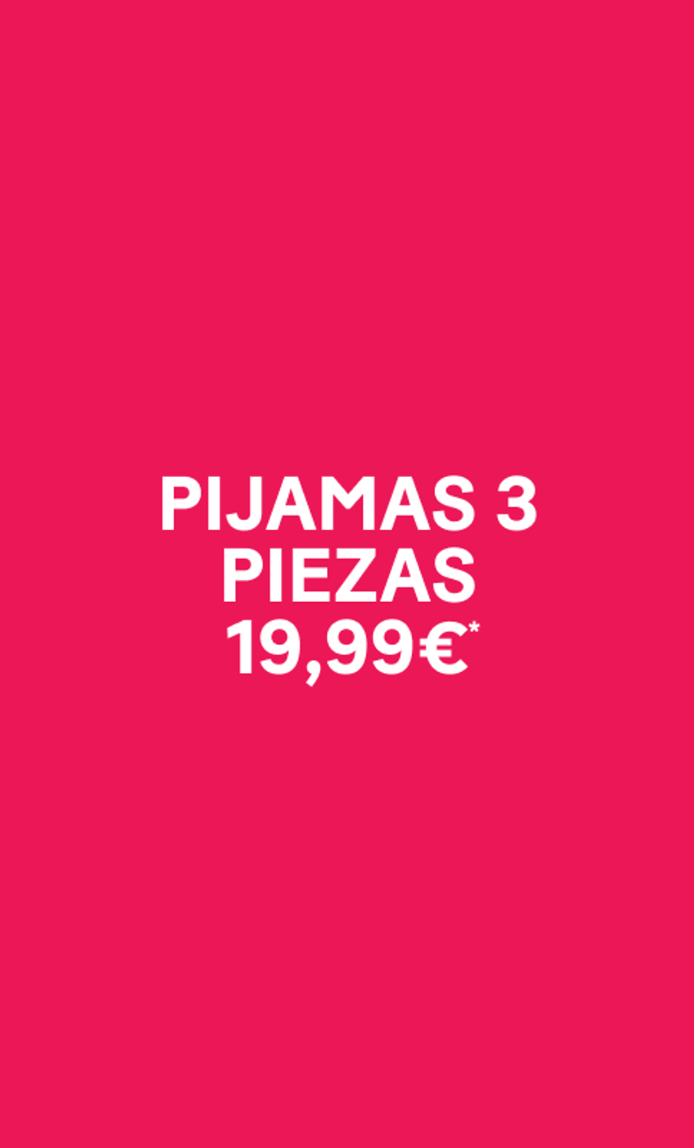 Rebajas pijamas