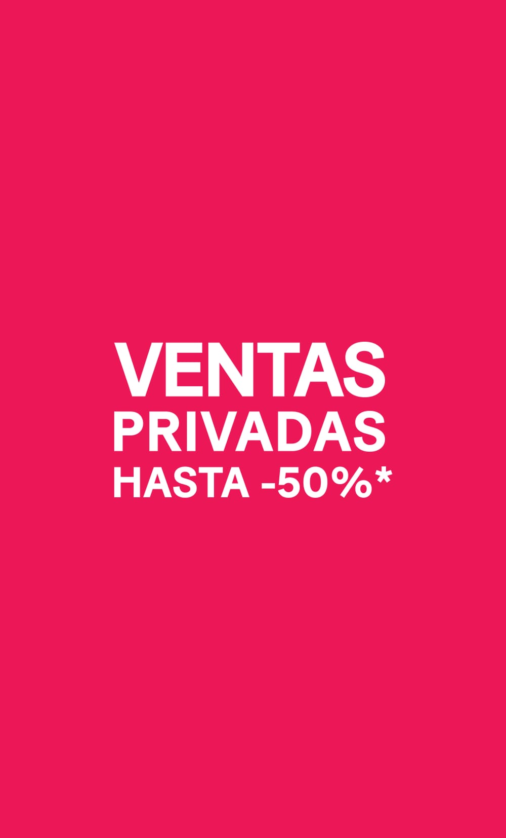 Ventas privadas