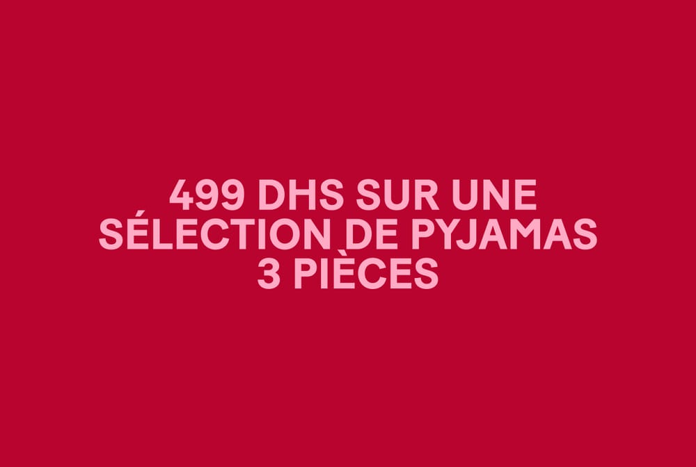 Pyjamas 3 pi&egrave;ces